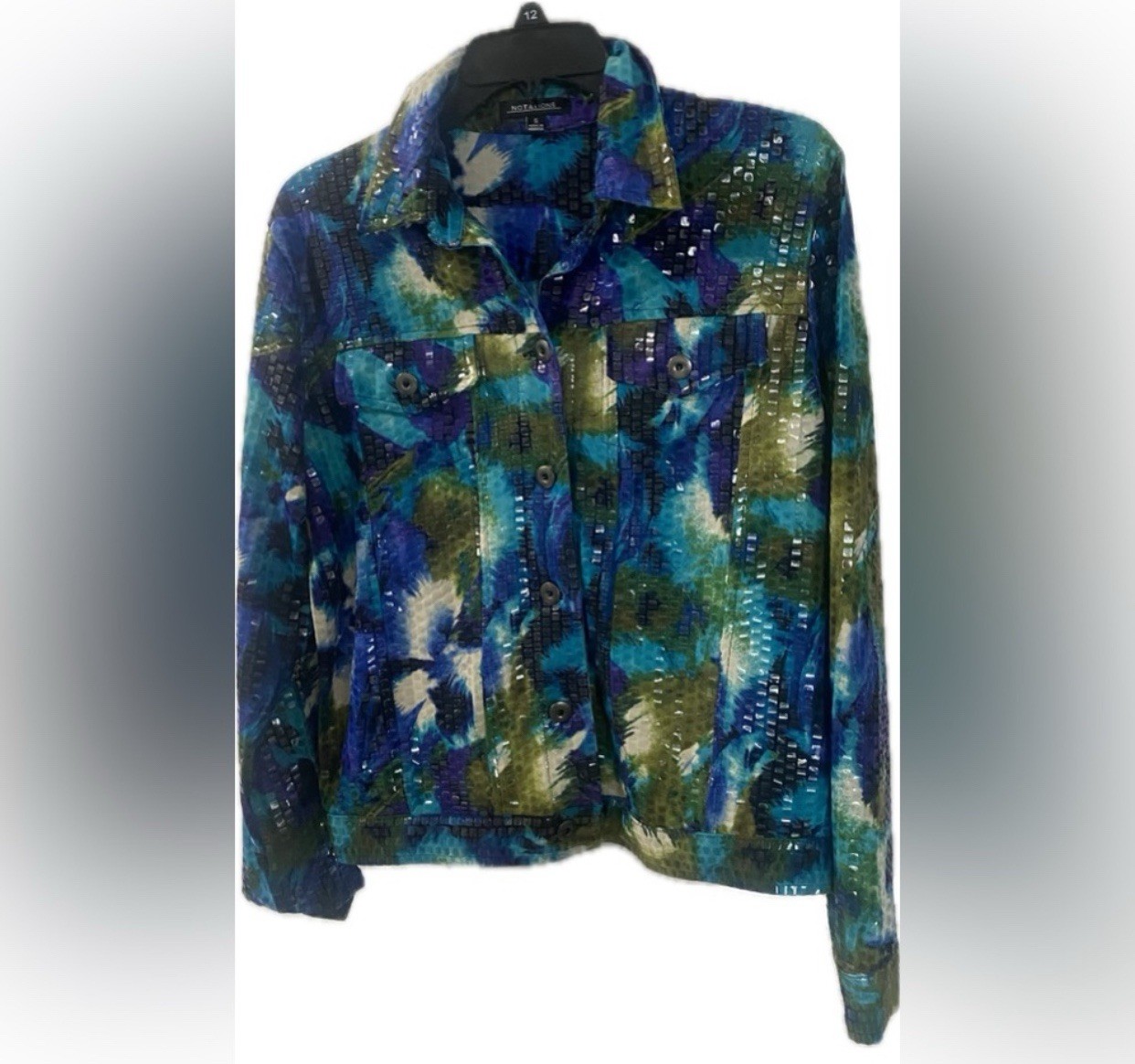 Notations Jacket Women's Size small  Multicolor S… - image 1