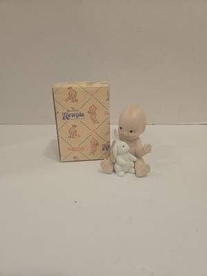 KEWPIE WITH RABBIT, EASTER 1993 ENESCO signed ONEILL With Box