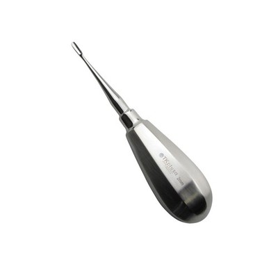 Tierärztlich Zahn Instrumente gerade 2mm Wurzel Spitze Pick Heber Stubby Griff