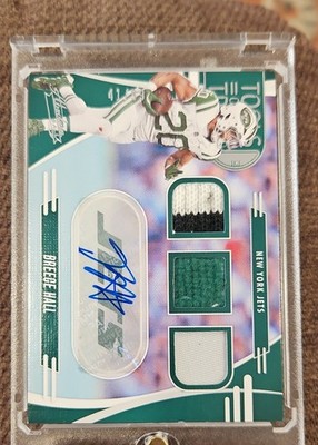 2025 Panini Absolute - Tools of the Trade Triple Breece Hall Autos /99