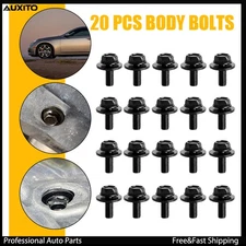 New Body Bolts Fastener Long- Screws Fender M6-1.0x 16mm Hex- 10mm 17mm Washer