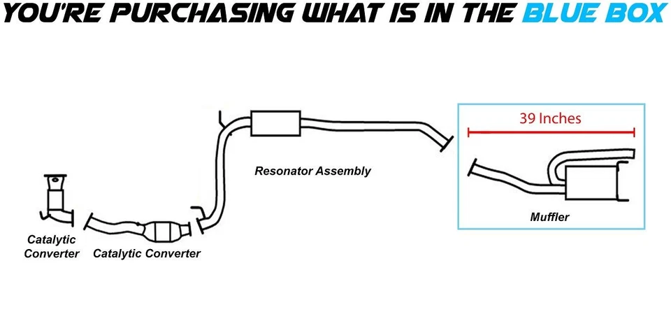 Silenciador de escape trasero ajuste directo se adapta a: Honda Fit 2009-2013 1,5 L Foto 2 de 4