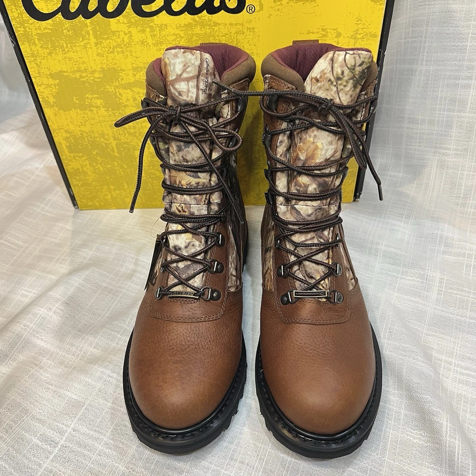 Cabelas Iron Ridge Gore-Tex Boots ~ Hunting Camo Uninsulated NEW ~ Mens 11.5D - Image 3 of 4
