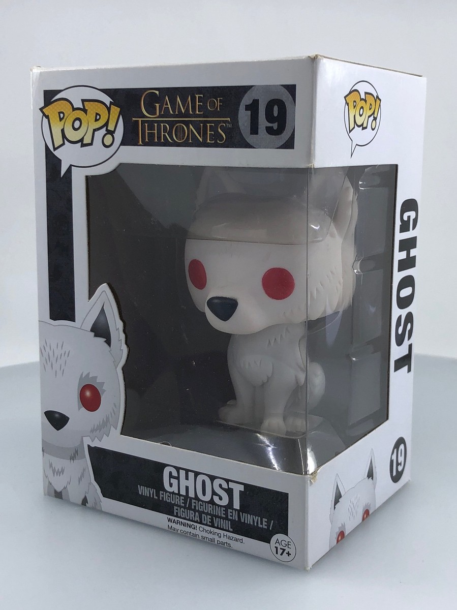 Funko pop! ゲーム・オブ・スローンズ Ghost Amazon.com: Game of Thrones Pop! Vinyl - Flocked Ghost #19