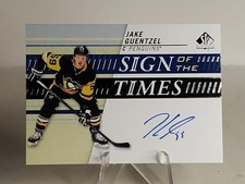 2019-20 SP Authentic Sign of the Times Autograph Jake Guentzel 