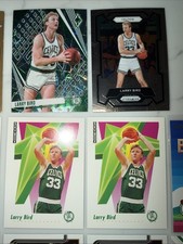 Larry Bird Lot Of 14 Cards! Boston Celtics!