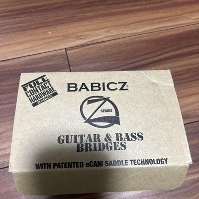BABICZ Z Series Bridge High-Performance Guitar/Bass Bridge Chrome Used