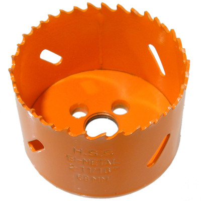 68 mm Lochsäge BiM HSS 5/8x18UNF für Holz Metall Rigips Stahl Blech PVC