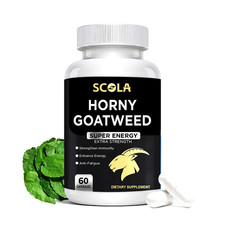 Horny goat weed for Men with Horny Goat Weed, Energy, stamina 60 caps