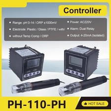 Controller Meter PH-110 Industrial pH ORP RS4...