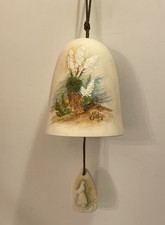 Pottery Cactus Wind Chime Bell With Southwestern Design Stefan ‘78