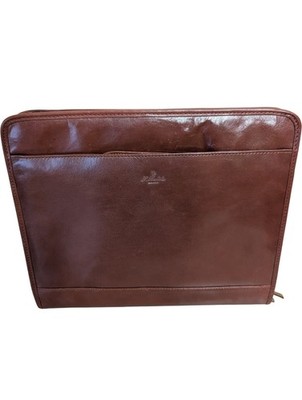 Milano Premium Leder Geschäftsmappe Organizer Taschenrechner & Griffe Portfolio