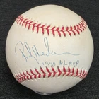 RICKEY HENDERSON Signed 1990 AL MVP Official Baseball-HOF-A'S-YANKEES-JSA