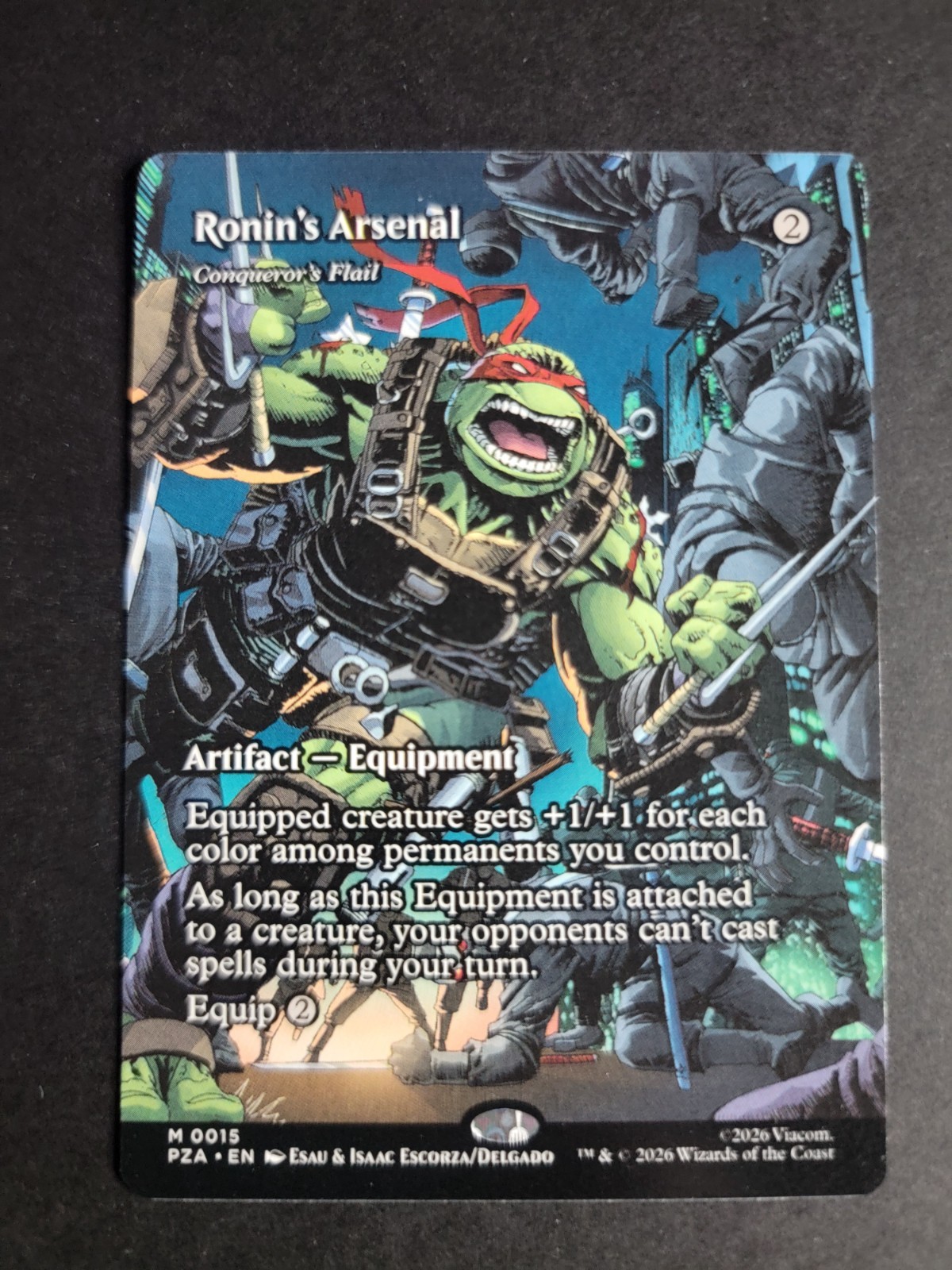 Ronin's Arsenal (Borderless) Mythic MTG Ninja Turtles