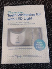Teeth Whitening Kit with LED Light, Effective for Sensitive Teeth NIP Free Ship