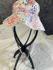 Millymook Girls' Infant Sun Protection Beach Hat 12-24 Month Floral Can Get Wet