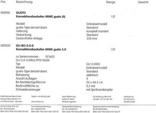 miwe gusto GU-BO-3.0-S backofen