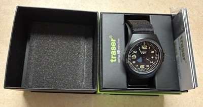 Traser P59 Essential M Black PVD Watch Swiss Quartz Sapphire *FREE Shipping*