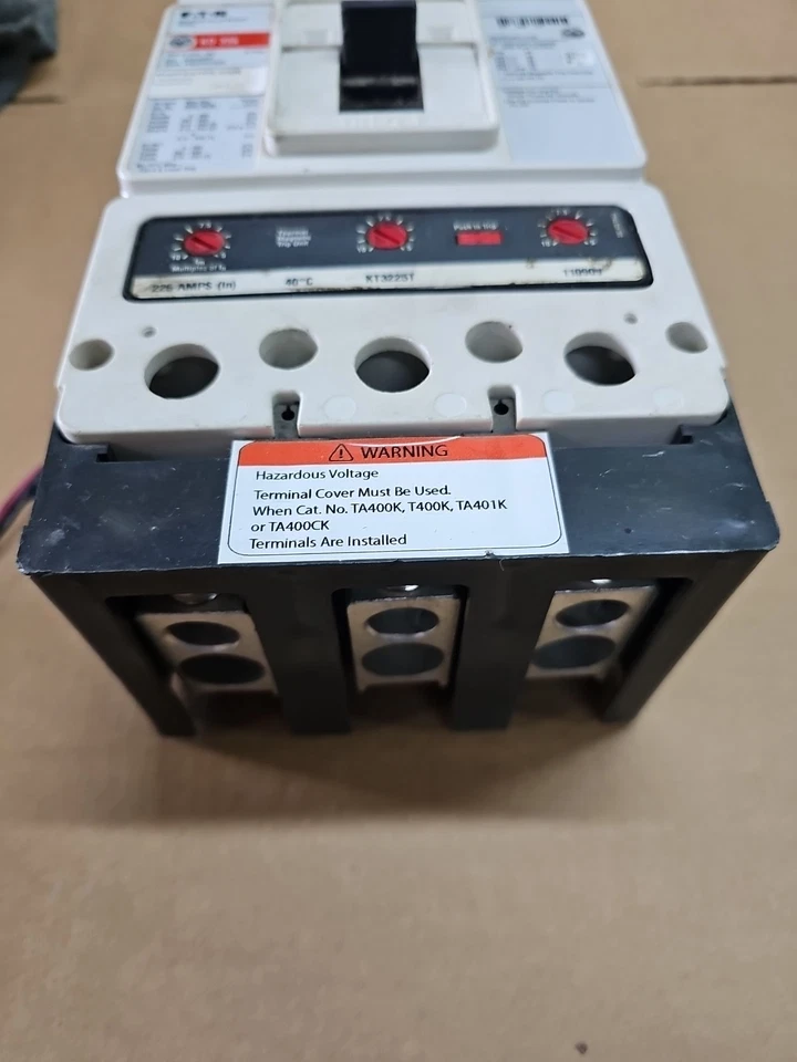 EATON KD3400F 400AMP 3 Pole 35k Circuit Breaker - Image 3 of 4
