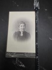 Olaf Simonnæs B&W Studio Portrait Card Photo of Woman, Kristiansund — photo 4