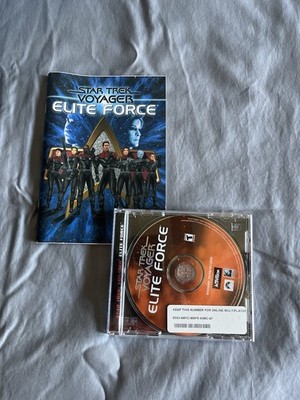 Star Tek Voyager Elite Force PC Game 2000 Windows 95/95/NT/2000 Activision Key