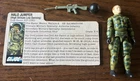 G.I. Joe 1984 Halo Jumper Rip Cord Vintage with card gun helmet