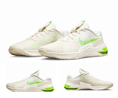 Men's Size 13 -Nike Metcon 8 Beige Green Strike Training Shoes