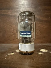 Vintage Genalex England KT88 6550 Black Plates OOO Getters TESTS BELOW MINIMUM