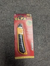 OLFA L-2 18mm Heavy-Duty Rubber Inset Snap-Off Blade Utility Knife New In Box