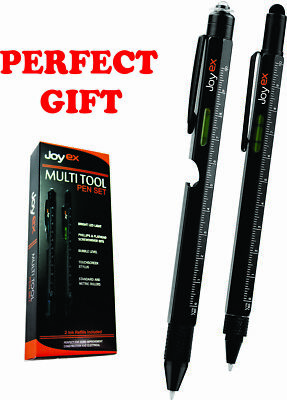 Multitool Pen Set Gift for Men, Gift for Dad, Pen with LED Light, Touchscreen