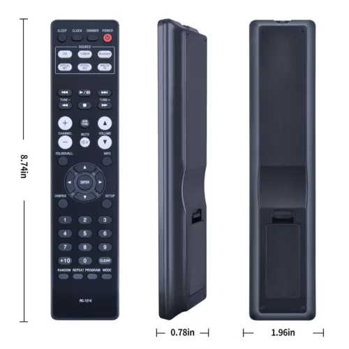 RC-1214 Generischer Ersatz für Denon CD Receiver Fernbedienung RCD-M41 RCD-M41DAB - Bild 6 von 6