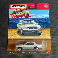 CUSTOM MATCHBOX HOT WHEELS STREET FIGHTER 2 BONUS STAGE 1994 LEXUS LS 400 CAPCOM