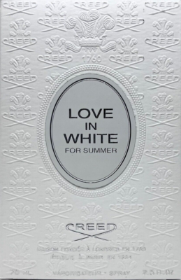 CREED LOVE IN WHITE FOR SUMMER EAU DE PARFUM SPRAY FOR WOMEN