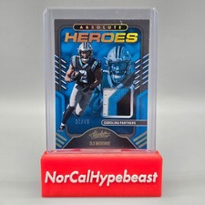 2022 Panini Absolute Football DJ Moore AH-16 Heroes Memorabilia Patch /49