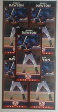1993 DIAMOND MARKS BOSTON RED SOX ANDRE DAWSON HOF [5] NM/MT 03385