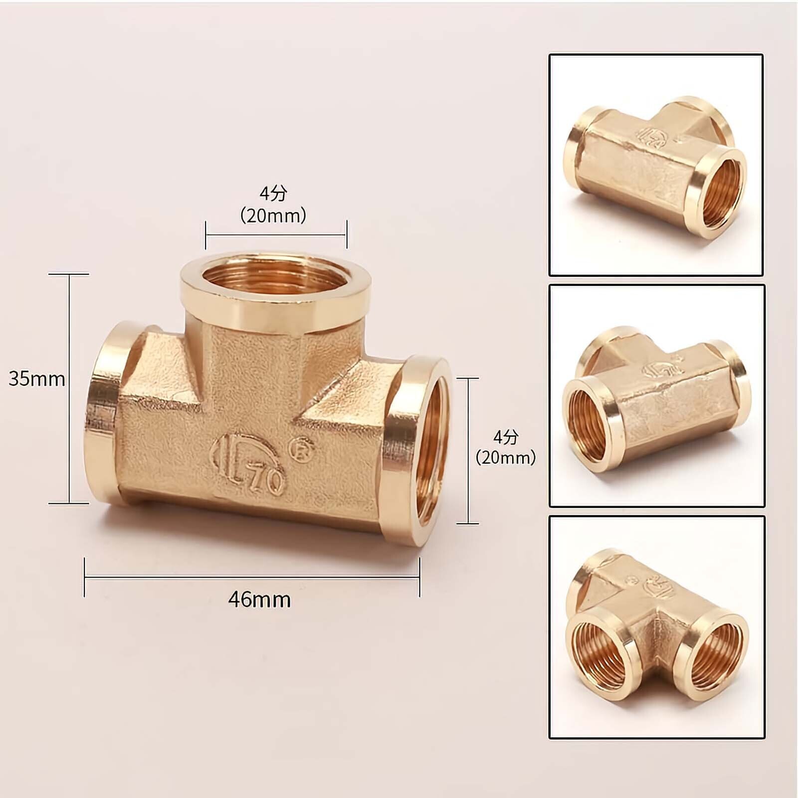 Messing Muffen G3/4 Zoll - Hochwertige Verbindungsstücke Für Rohre