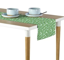 Spinning Shamrocks Table Runners - 12"x72" or 14"x108"