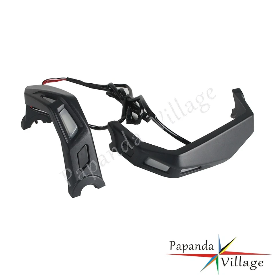 Pair Hand Guard Protector w/Lighting Kit For Can-Am Ryker 600 900 Sport 2019-'23 - Image 4 of 4