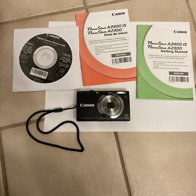 Canon PowerShot A2300 HD - Black 16mp Digital Camera for sale