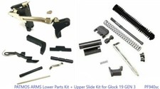 Lower Parts Kit  Upper Slide Kit for Glock 19 GEN 3
