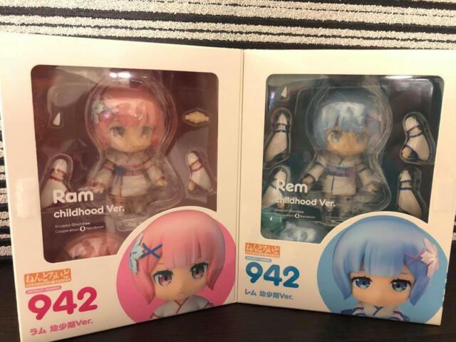 GSC Nendoroid 942 Re: Zero Starting Life in Another World Ram&Rem Childhood Ver. | eBay