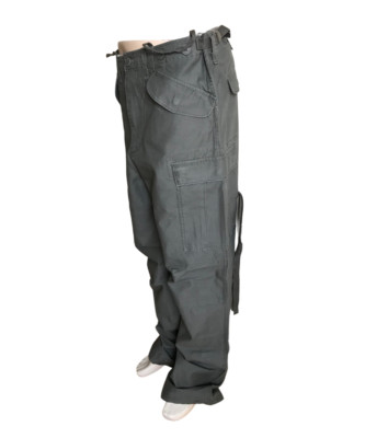 Vintage Fatigues M65 Pants Freizeit Hose Baumwolle Anthrazit Cargohose