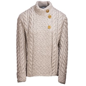 ladies oatmeal cardigan