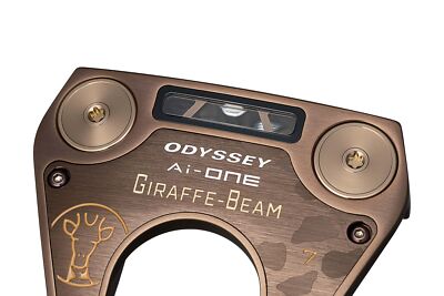 Odyssey Ai-ONE GIRAFFE-BEAM #7 Putter 34in STROKE LAB 90 Steel