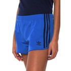 Adidas Originals 3 Stripes Women's Shorts Firebird Trousers Jogging Blue