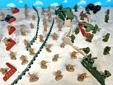 Korean War Playset - "China Attacks" - 54-60mm Plastic