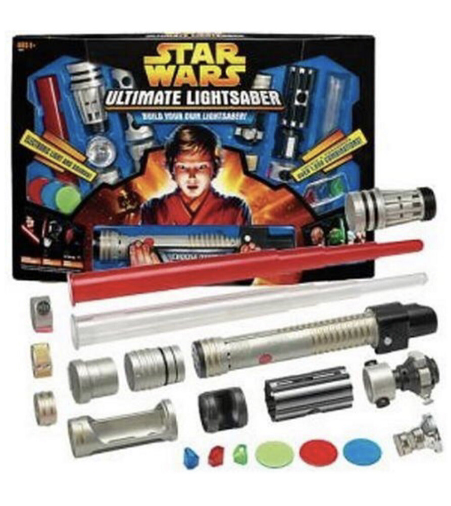 Star Wars Build Your Own Ultimate Lightsaber Hasbro 2005