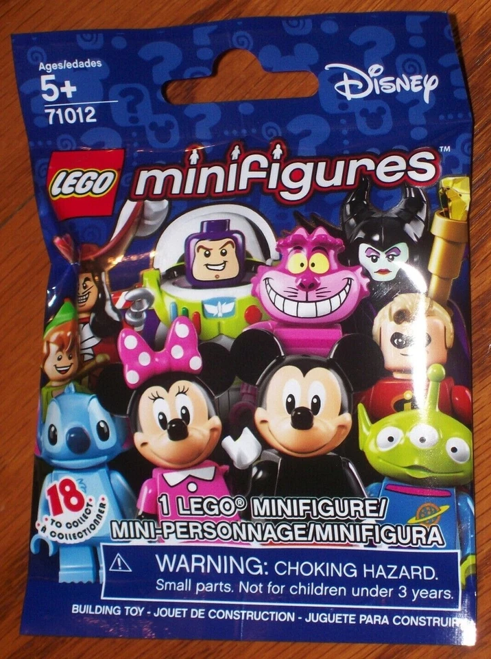 LEGO MINIFIGURES DISNEY SERIES 1 (71012) ~ SEALED PACK 2016 ~ CHOOSE YOUR OWN - Image 2 of 4
