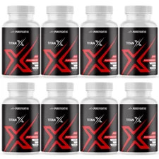 Titan X Male Performance Supplement Boost Power, Endurance & Vitality 8 Bottles