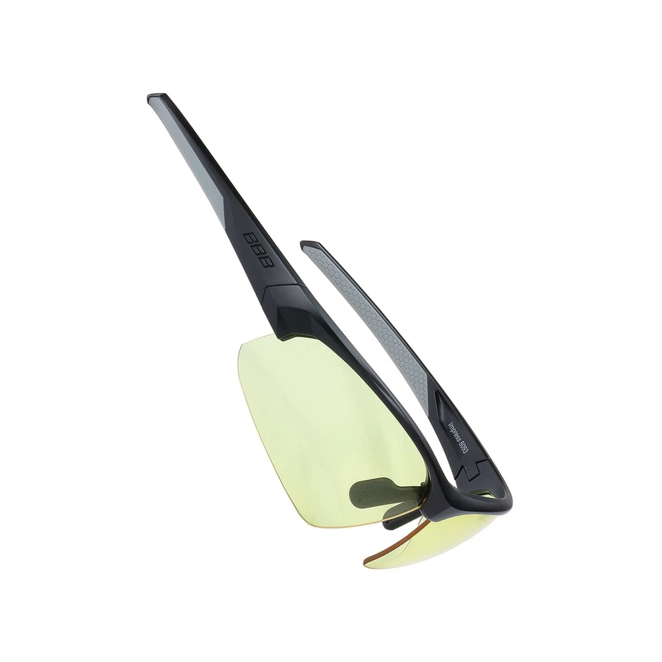 BBB Impress Display Box Bicicleta Bicicleta Negro, Lentes Amarillas, x12 BSG-60D Foto 3 de 4